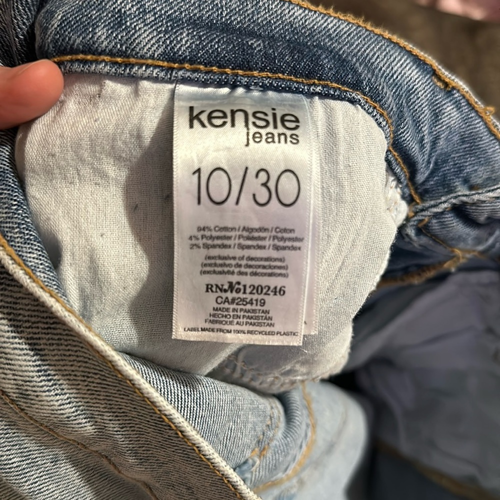 NWT Kensie Jean Vintage Luxe The Ella High-Rise Straight - Picture 8 of 9